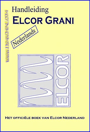 Handleiding voor Elcor Grani Slushmachine (ENGLISH)