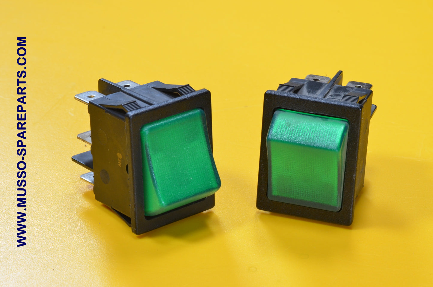 Musso MAIN Switch GREEN for Musso Professional and Consul - original replacement part for Musso ice cream machines
