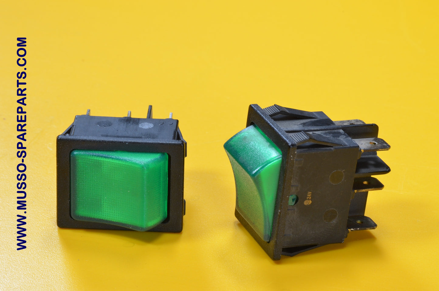 Musso MAIN Switch GREEN for Musso Professional and Consul - original replacement part for Musso ice cream machines