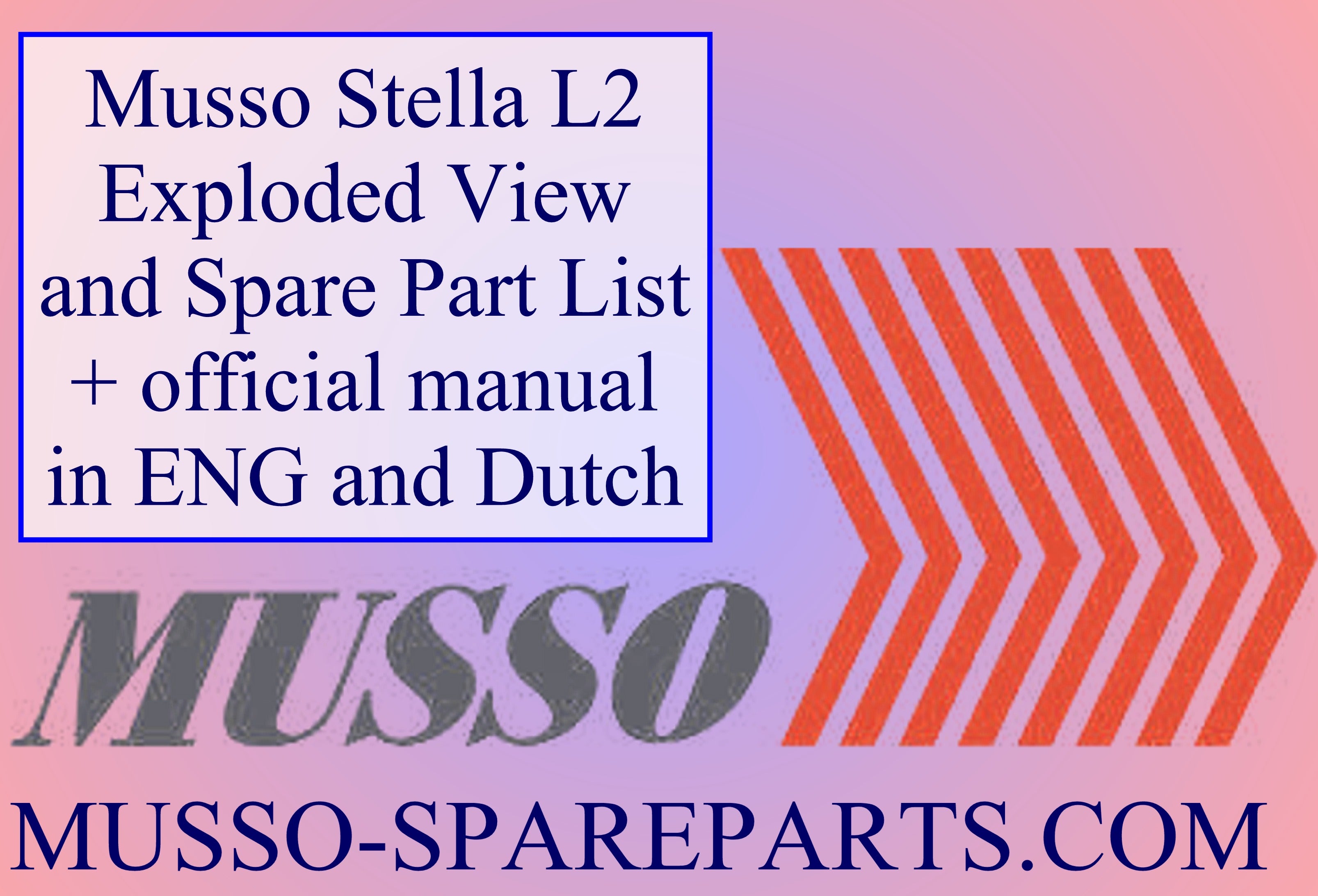 Technical Documentation Musso Stella L2 Ice Cream Machine – Musso ...